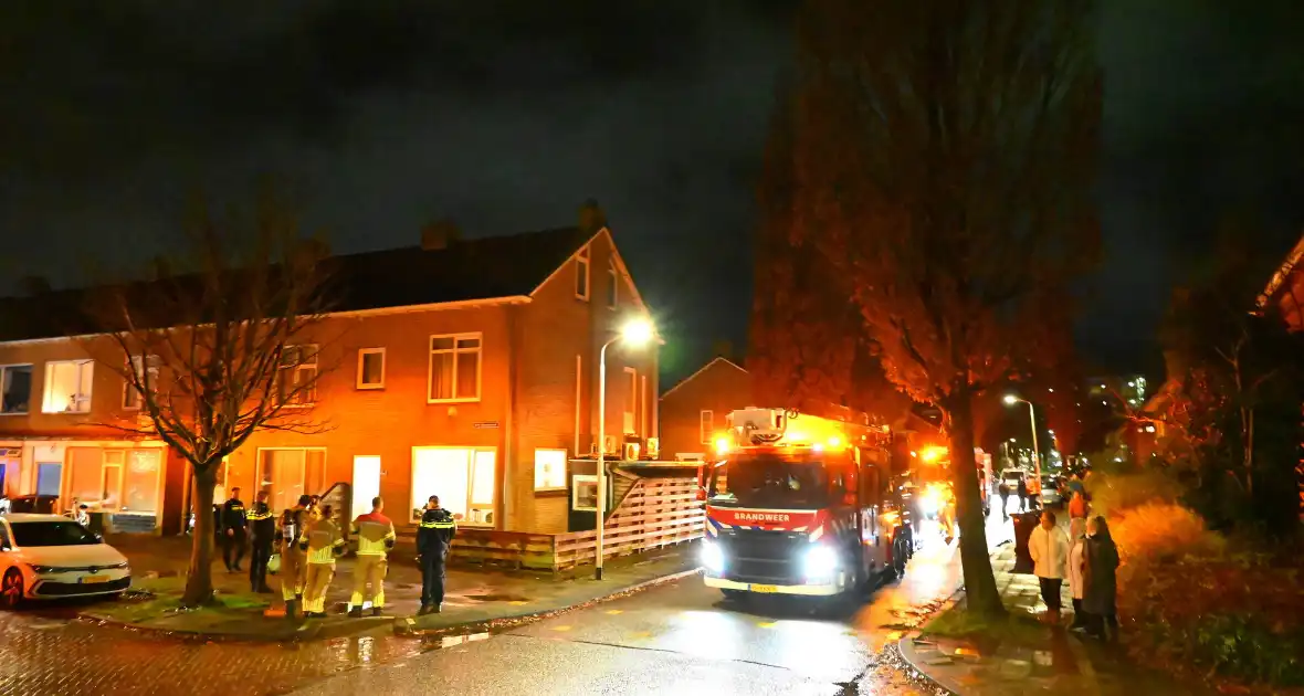 Brandweer met spoed naar woning wegens brandmelding - Foto 1