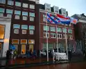 Demonstratie voor het provinciehuis