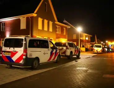 Automobilist raakt onwel en klapt op lantaarnpaal