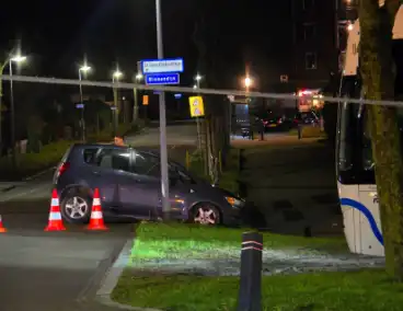 Berger druk met gestrande voertuigen