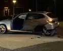 Enorme schades na aanrijding op kruising