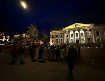 Demonstranten verzamelen zich voor demonstratie van Syrische premier