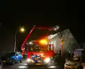 Brandweer schaalt op bij dakbrand