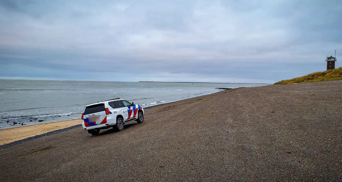 Controle bij kust na vonst drugs