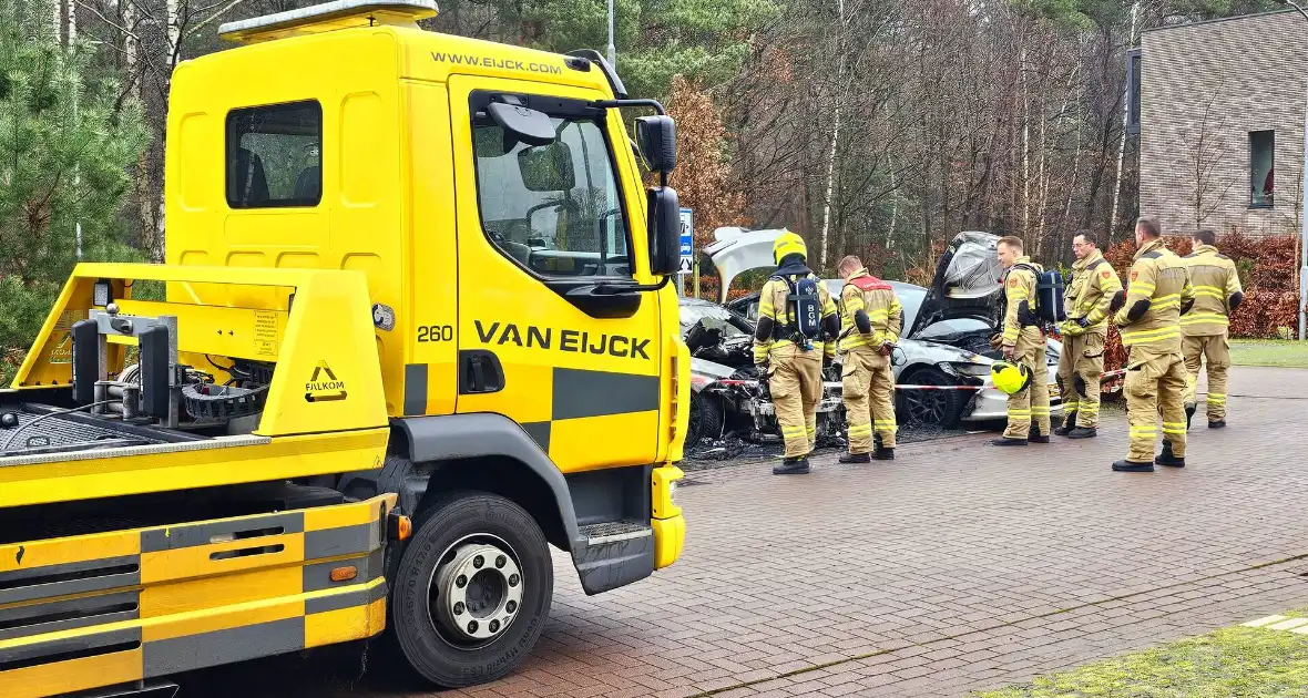 Nacontrole na brand elektrische auto's