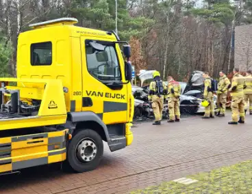 Nacontrole na brand elektrische auto's