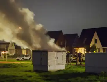 Wijk zonder spanning door brand in elektrakast