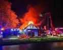 Uitslaande brand verwoest pannenkoekenrestaurant