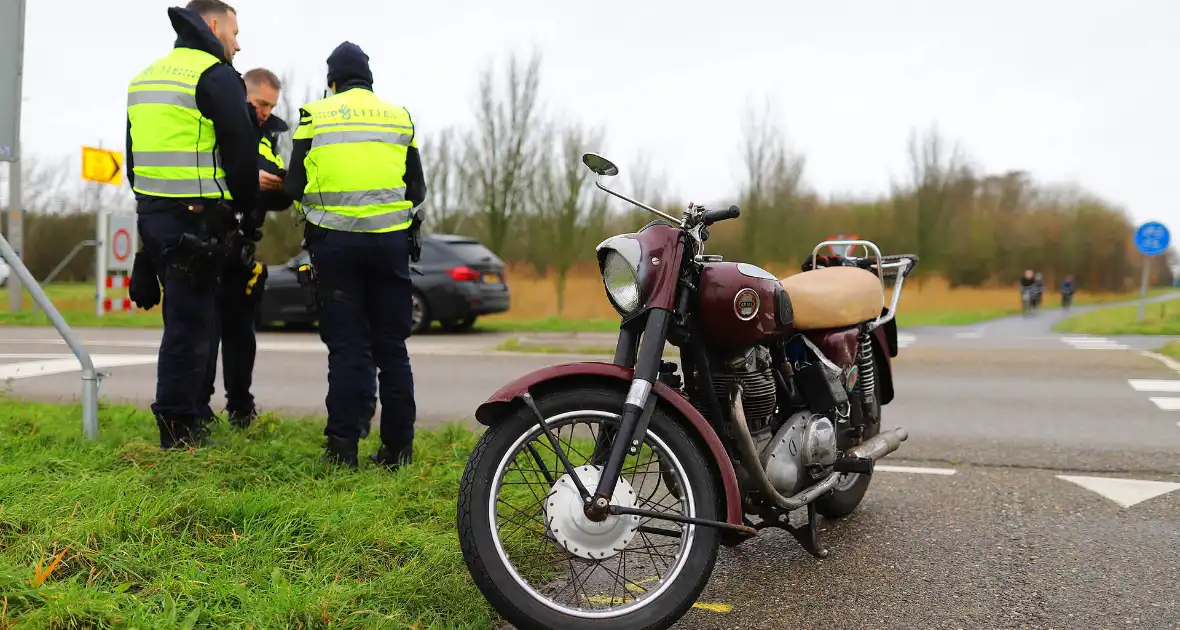 Motorrijder gewond bij ongeval op provinciale weg