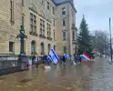 Pro-Israël-demonstratie voor stadhuis