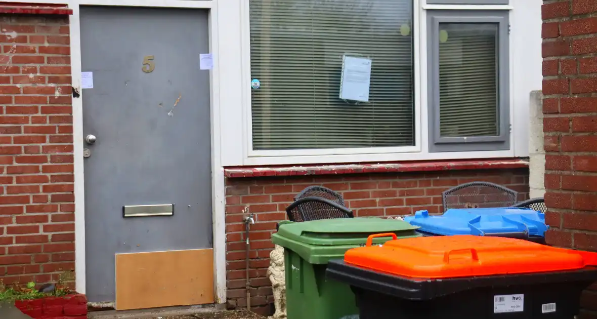 Gemeente neemt maatregelen na woningexplosie