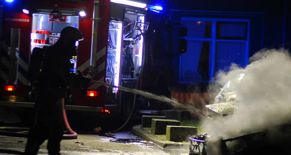 Geparkeerde auto's verwoest door brand - Foto 10