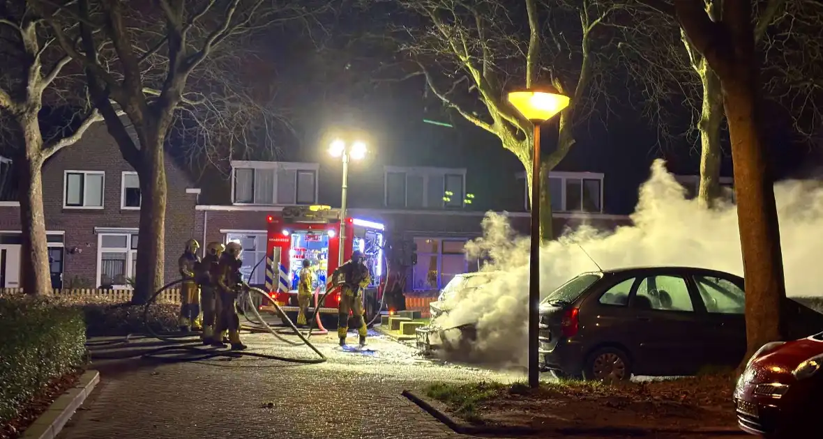 Geparkeerde auto's verwoest door brand - Foto 3