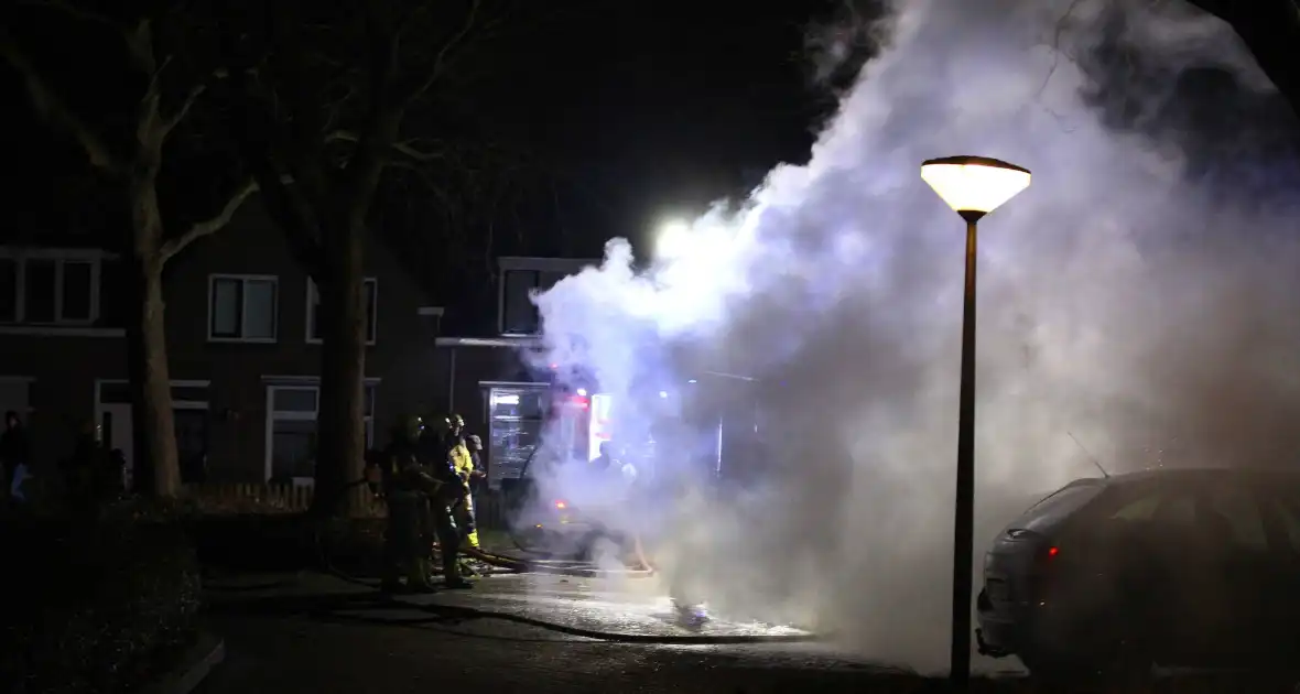 Geparkeerde auto's verwoest door brand - Foto 7