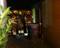 Bewoner blust brand in garage