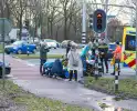 Voetgangster gewond bij aanrijding