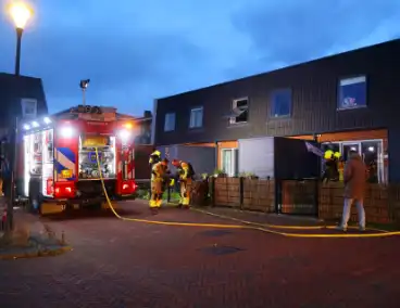 Brand in meterkast van woning snel geblust