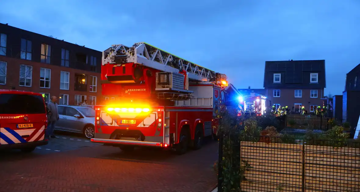 Brand in meterkast van woning snel geblust - Foto 1