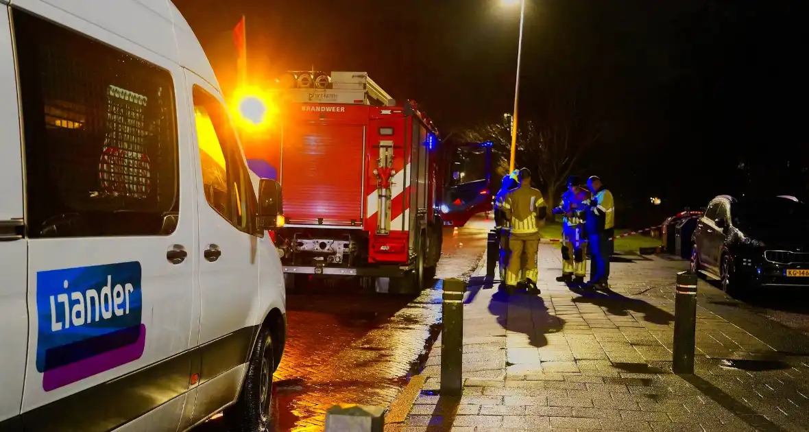 Netbeheerder ingezet na brandmelding op straat