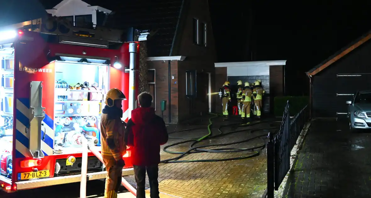 Woning vol rook door keukenbrand