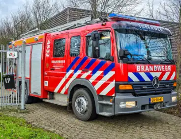 Brandweer ingezet voor brand in bedrijf