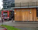 Brand in wooncentrum snel onder controle