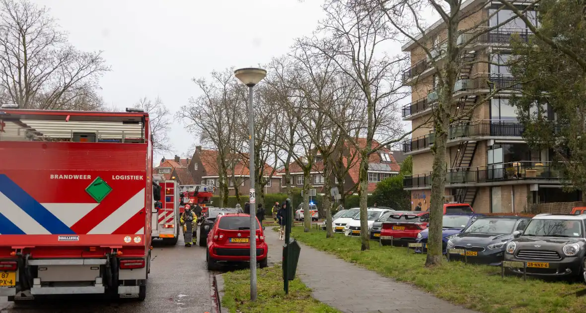 Brand in wooncentrum snel onder controle - Foto 1