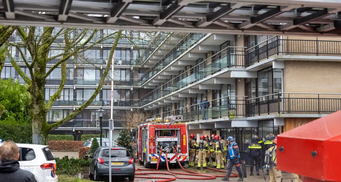 Brand in wooncentrum snel onder controle - Foto 3