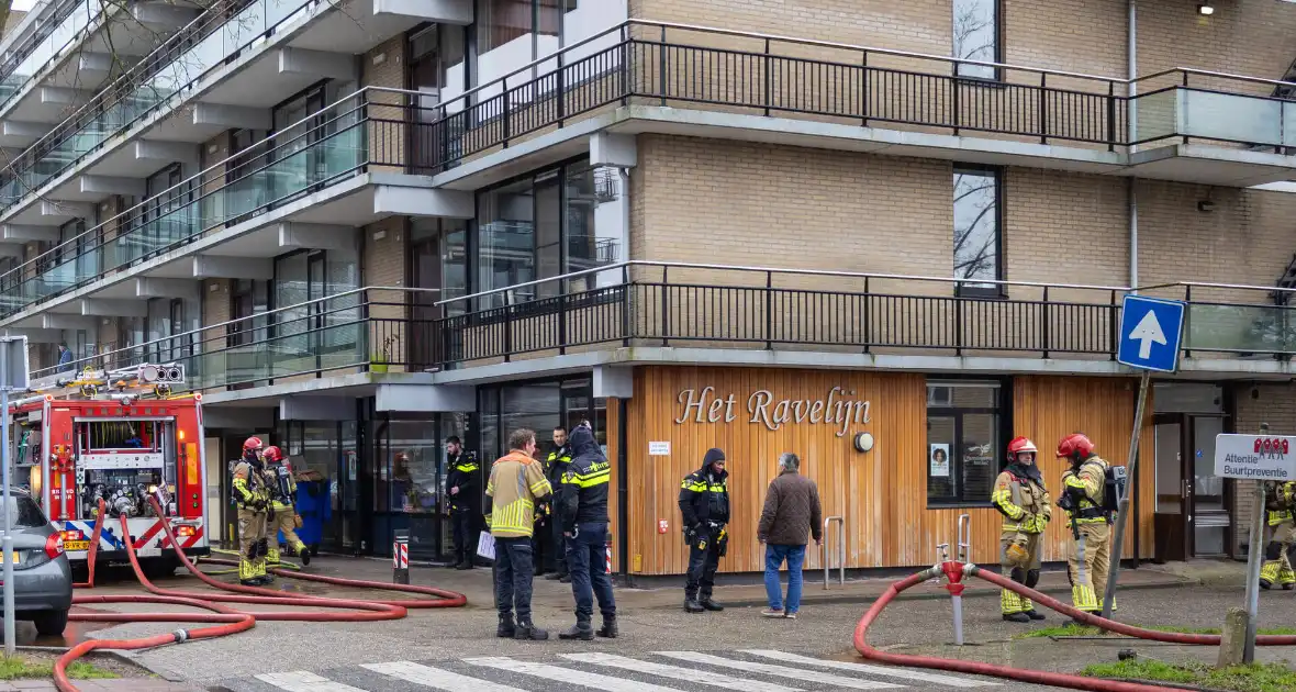 Brand in wooncentrum snel onder controle - Foto 4