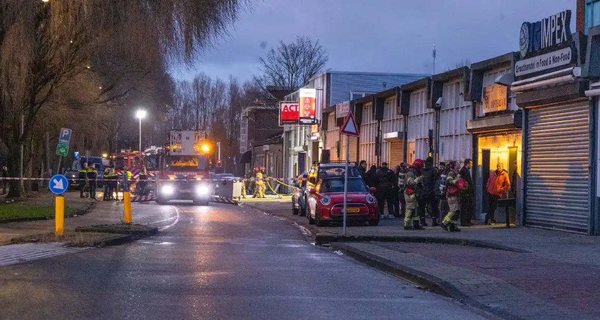 Brand in meterkast van bedrijf - Foto 1