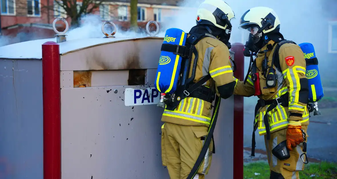 Jaarlijks terugkerende containerbrand blijft probleem in Nieuwland - Foto 2