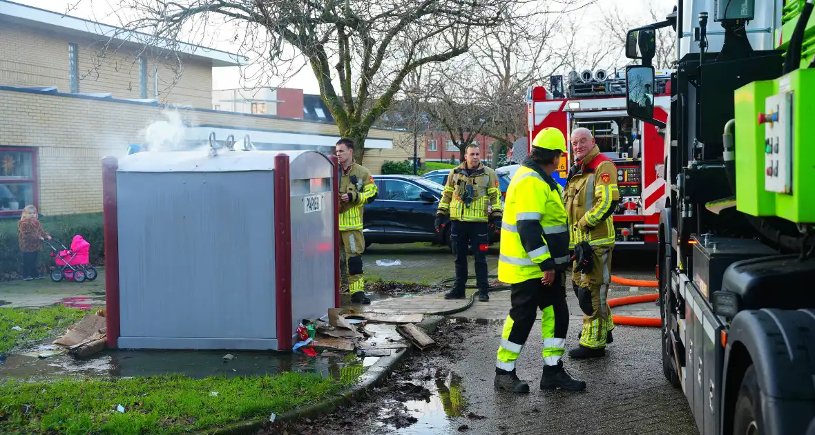 Jaarlijks terugkerende containerbrand blijft probleem in Nieuwland - Foto 5