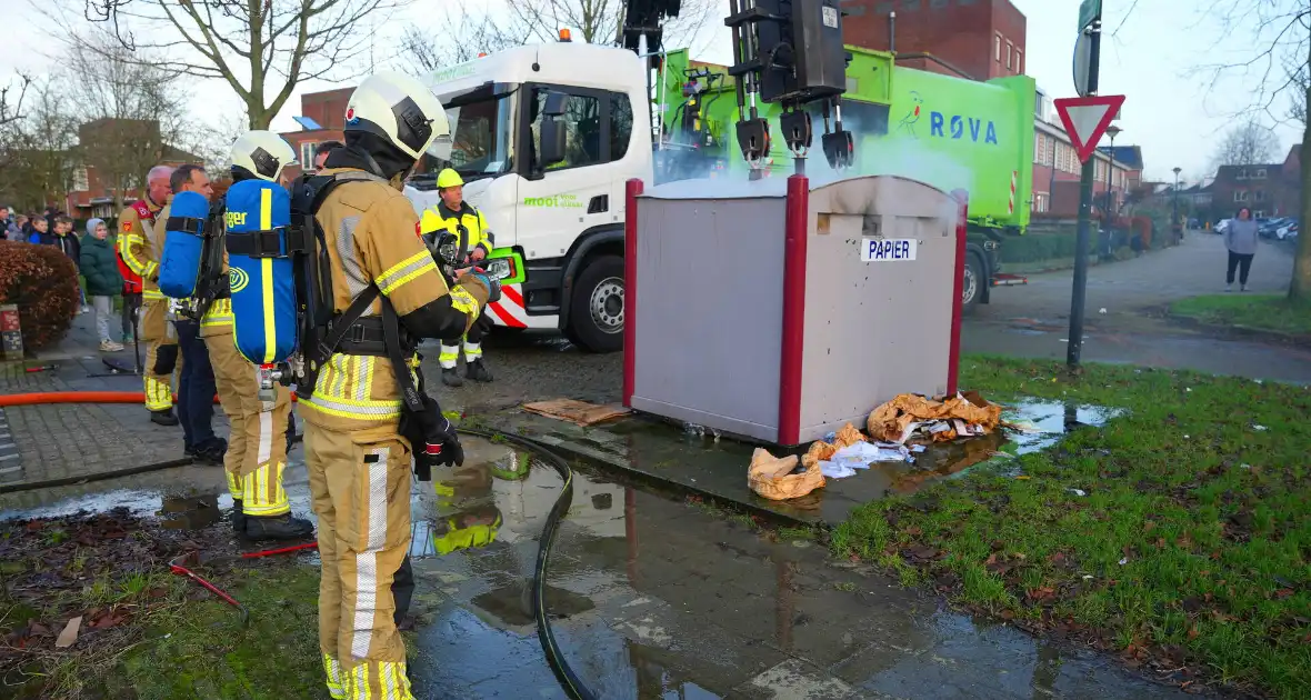 Jaarlijks terugkerende containerbrand blijft probleem in Nieuwland - Foto 6