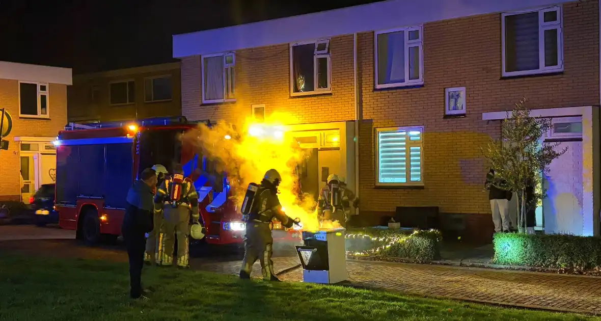 Woning vol rook door brandende oven - Foto 1