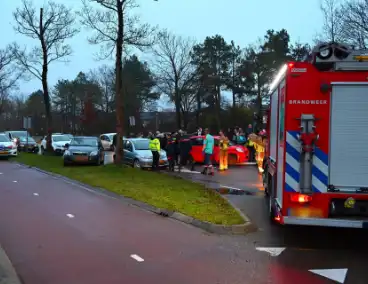 Meerdere voertuigen betrokken bij verkeersongeval