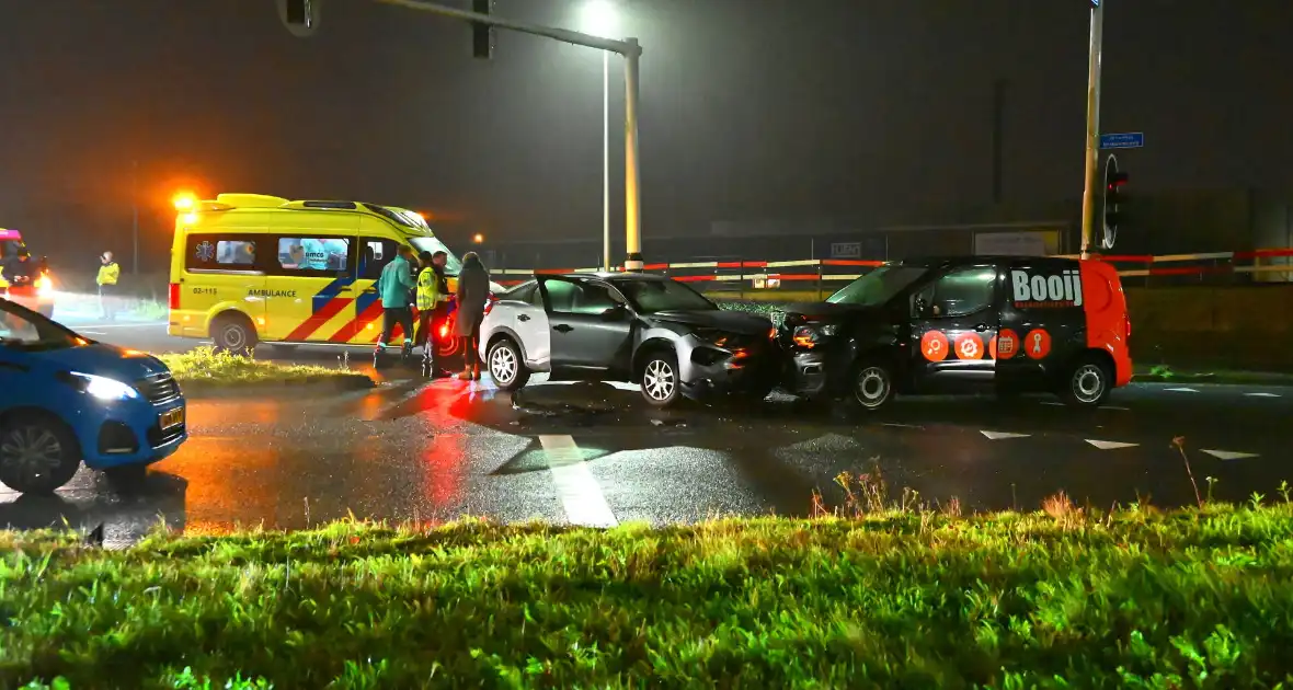 Flinke schade bij frontale aanrijding