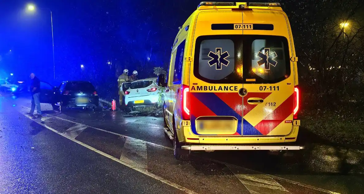 Meerdere gewonden bij aanrijding tussen twee voertuigen