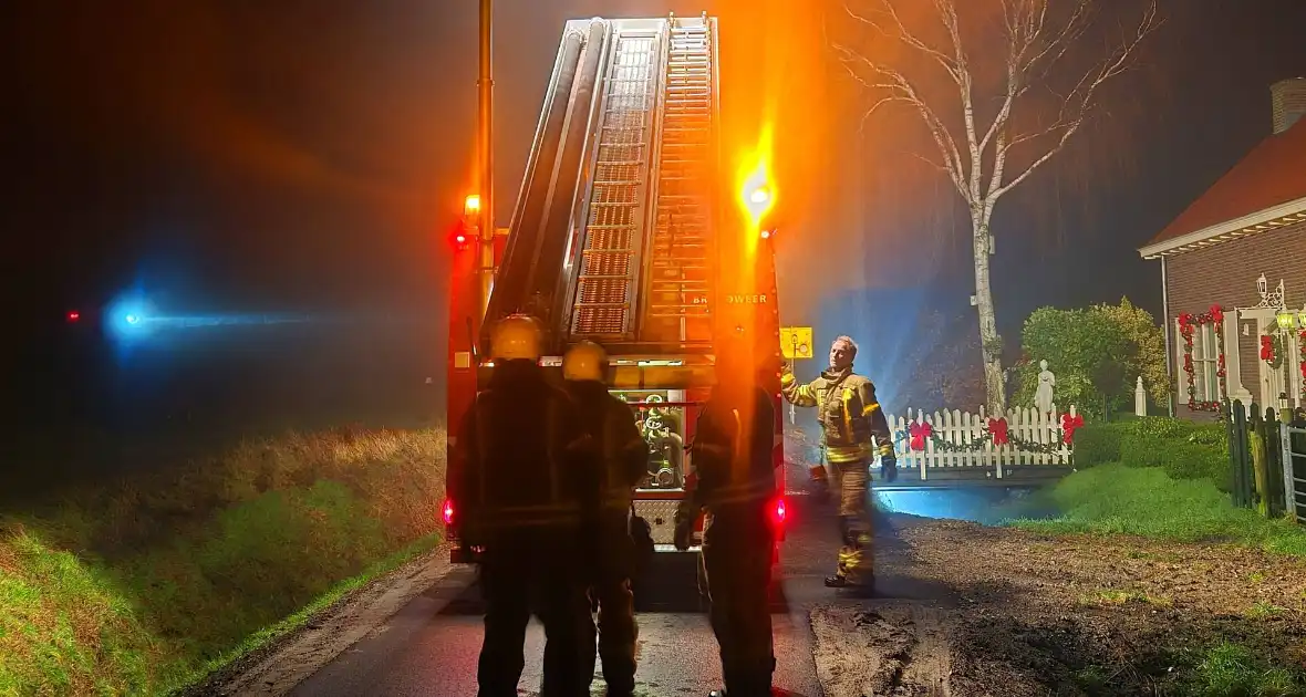 Bestuurder van 45-kilometerwagen eindigt in sloot