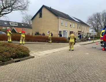 Auto rijdt meters achteruit bosschages in