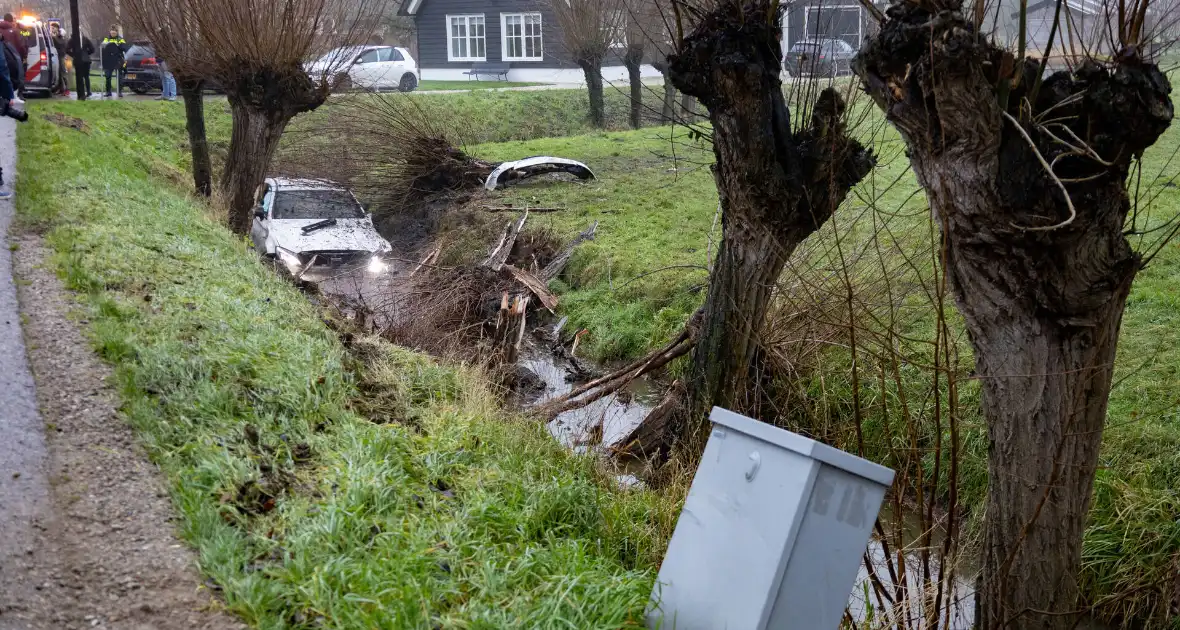 Forse schade bij te water geraakte auto