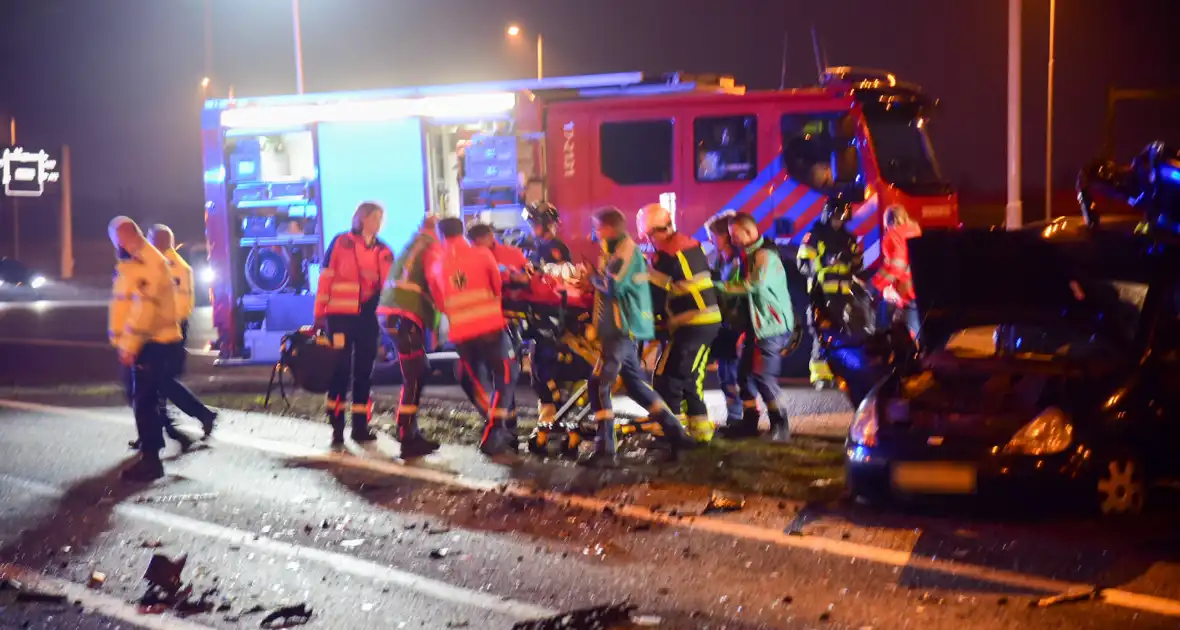 Meerdere traumateams ingezet voor ernstig ongeval - Foto 10