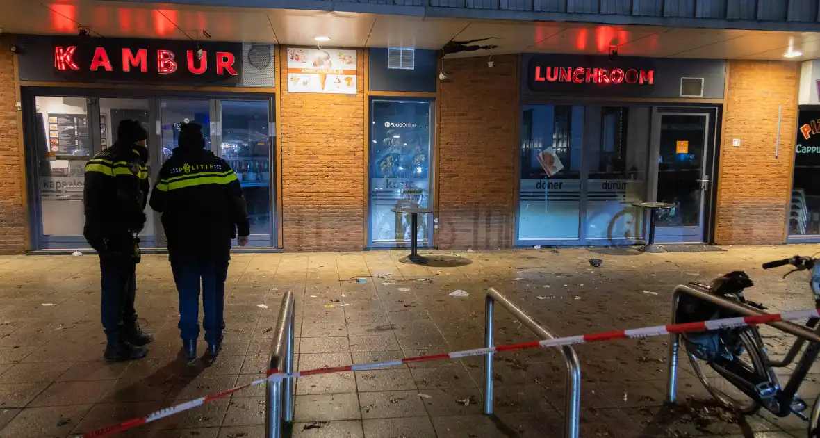 Explosie bij snackbar Kambur