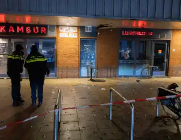 Explosie bij snackbar Kambur