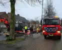 Brandweer ingezet bij brandende trailer