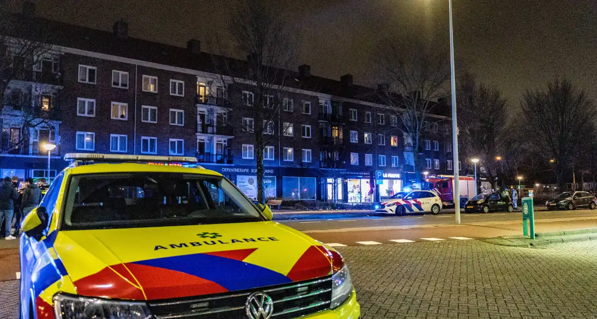 Grote brand op balkon van flat - Foto 3