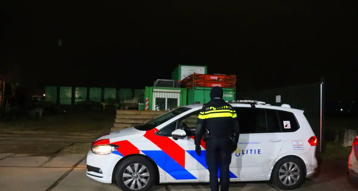 Drone en politiehond ingezet naar inbrekers op bouwterrein - Foto 4