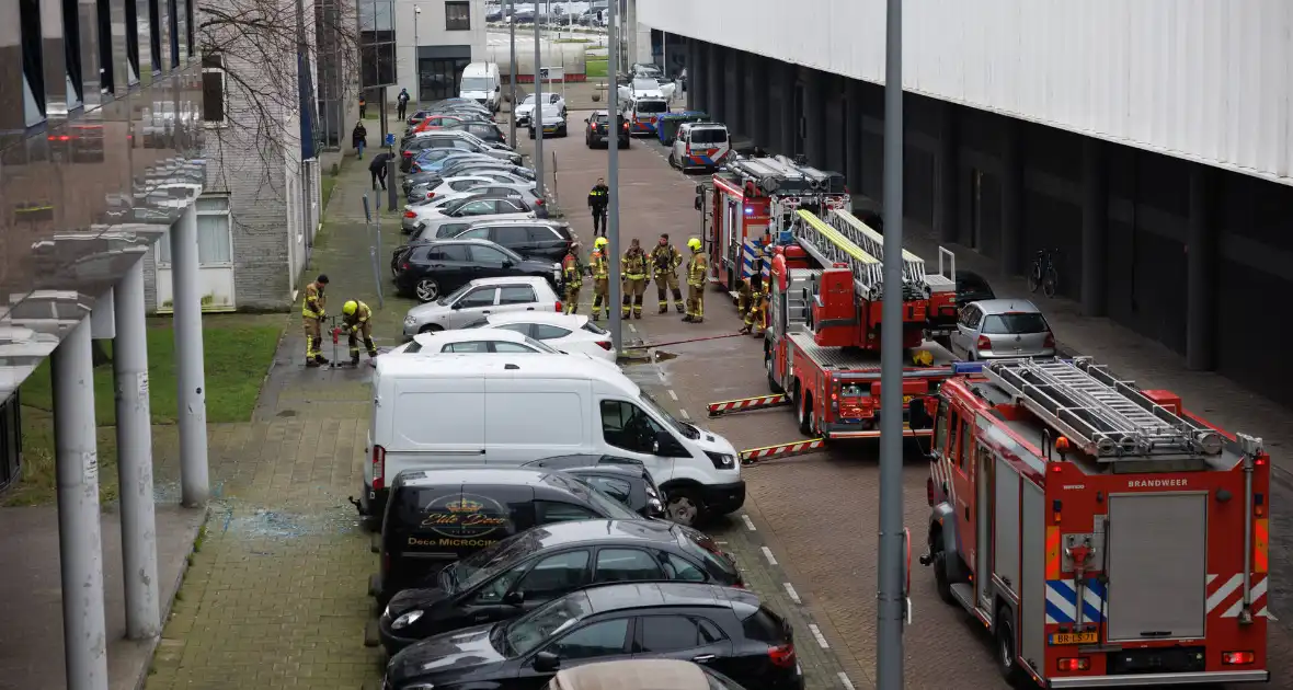 Persoon aangehouden bij woningbrand