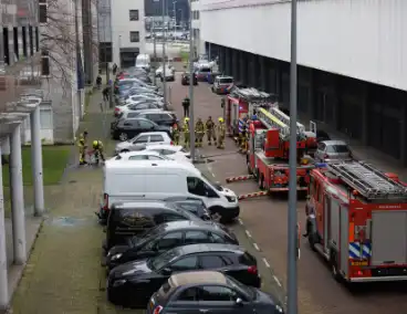 Persoon aangehouden bij woningbrand