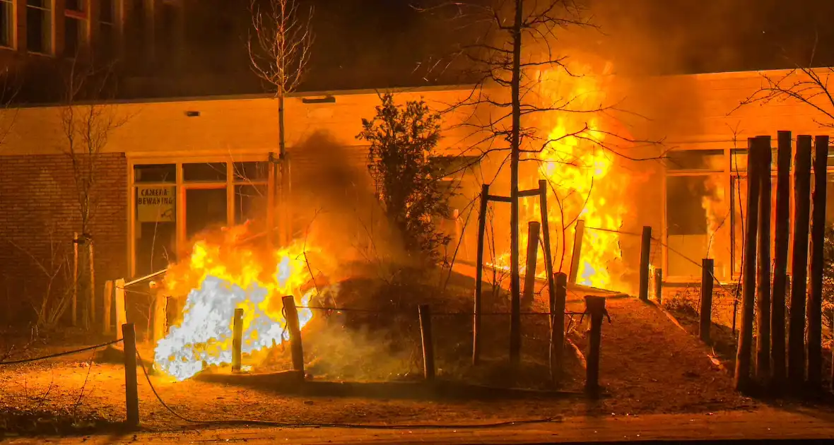 Speeltoestel volledig verwoest door brand - Foto 3