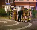 Aanhouding en woning doorzocht nadat persoon vuurwerk in vuurton gooit